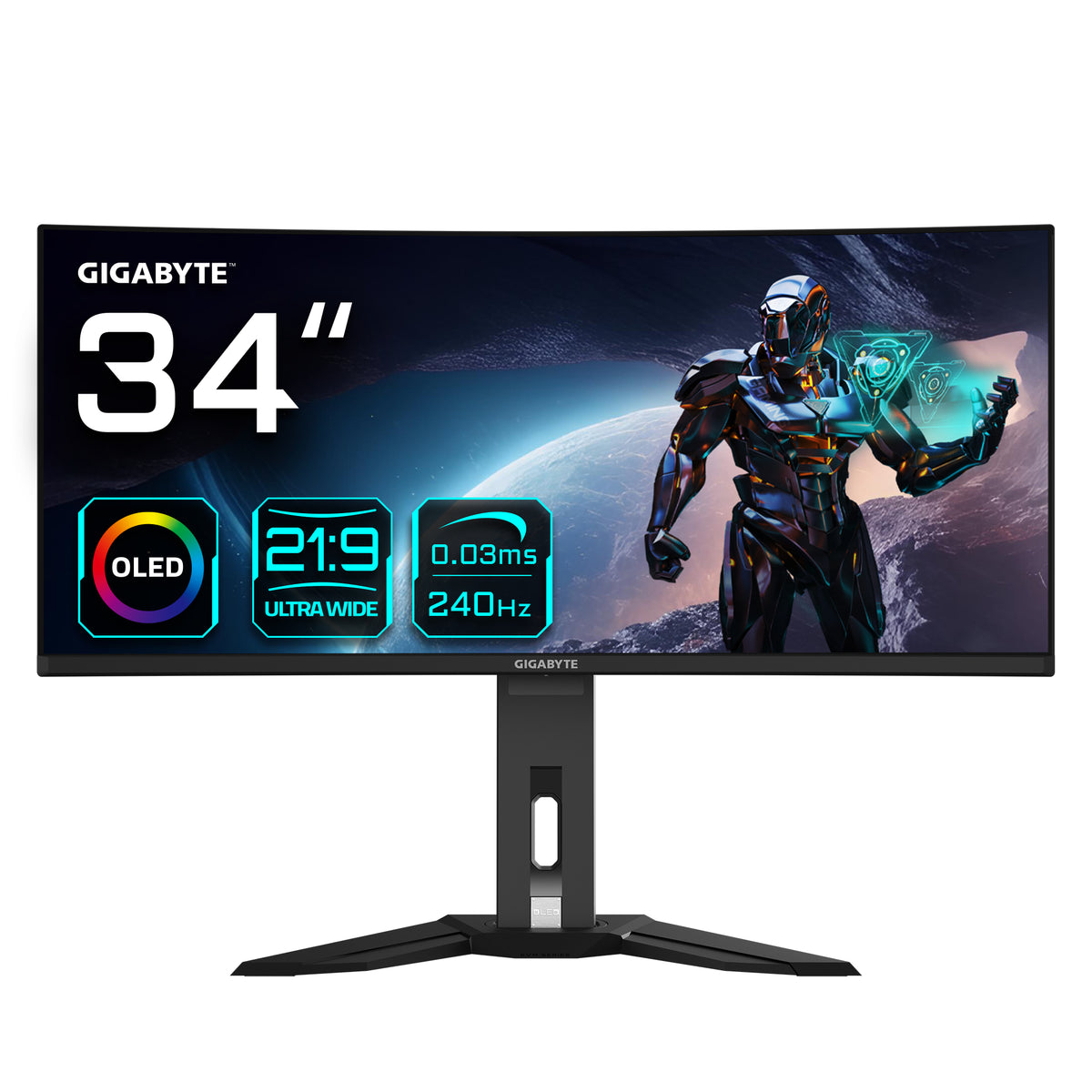 Monitor Gigabyte curvo MO34WQC2 - 34"