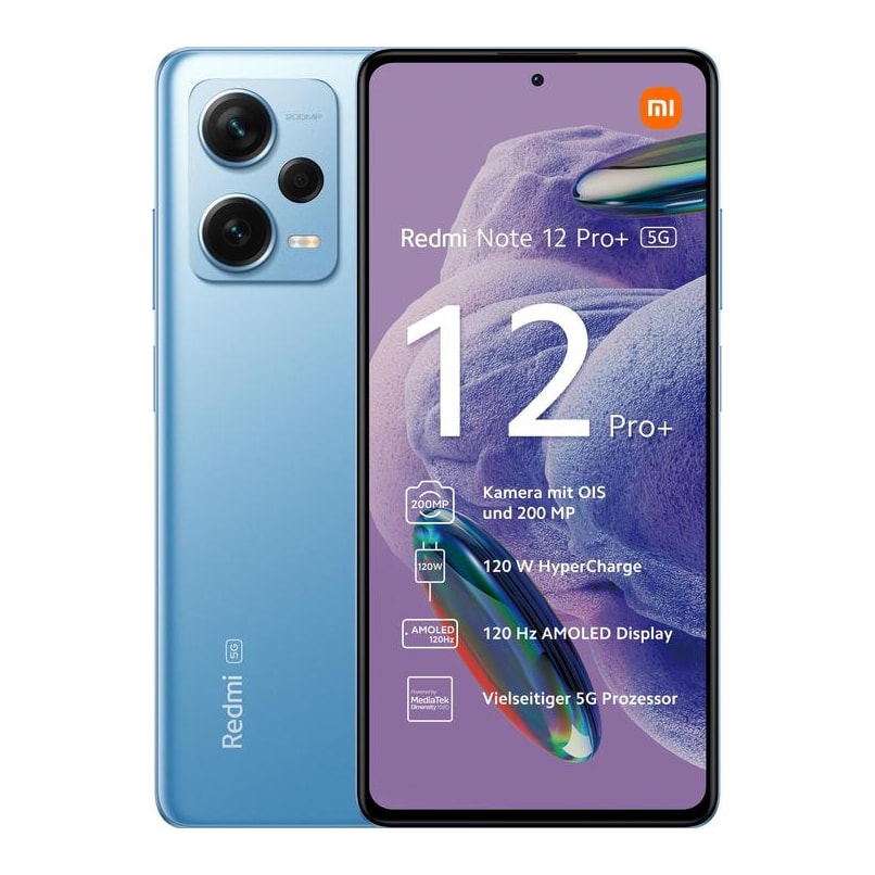 Xiaomi Redmi Note 12 Pro+ 5G 256GB 8GB azul-céu EU