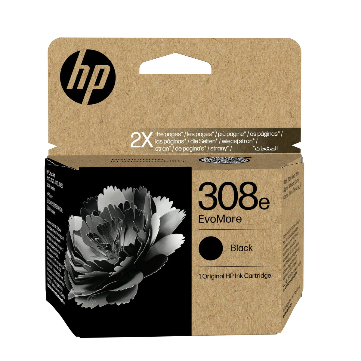 HP Ink 308E / 7FP22UE preto XL - imagem 2