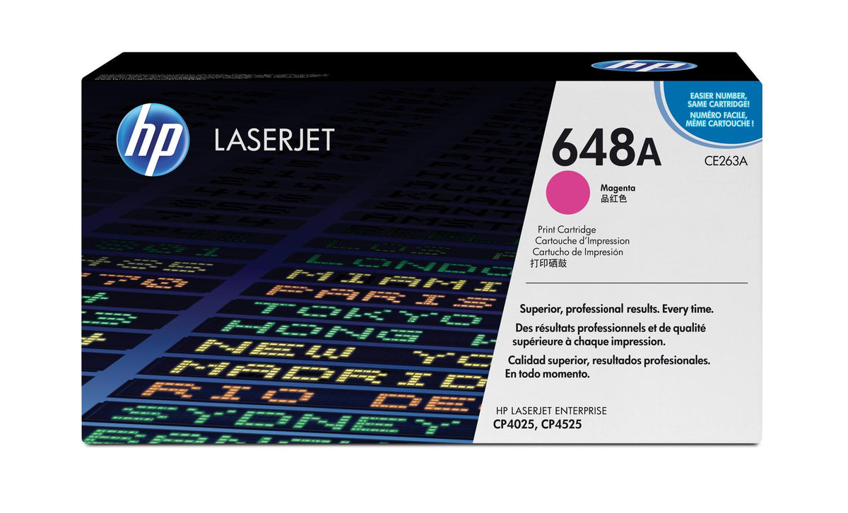 HP Toner 648A / CE263A Magenta Standard - imagem 2
