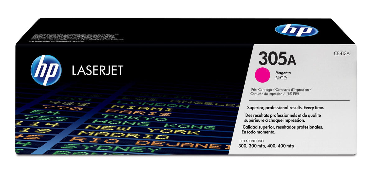 HP Toner 305A / CE413A Magenta Standard - imagem 2