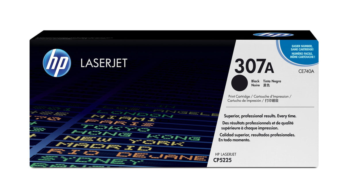 HP Toner 307A / CE740A preto Standard - imagem 2