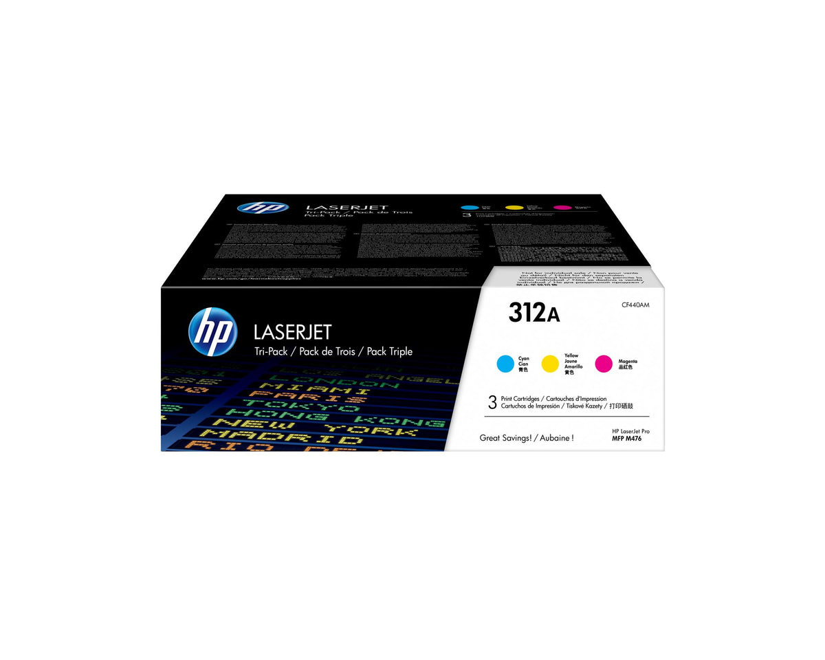 HP Toner 312A / CF440AM C,M,e Multipack - imagem 2