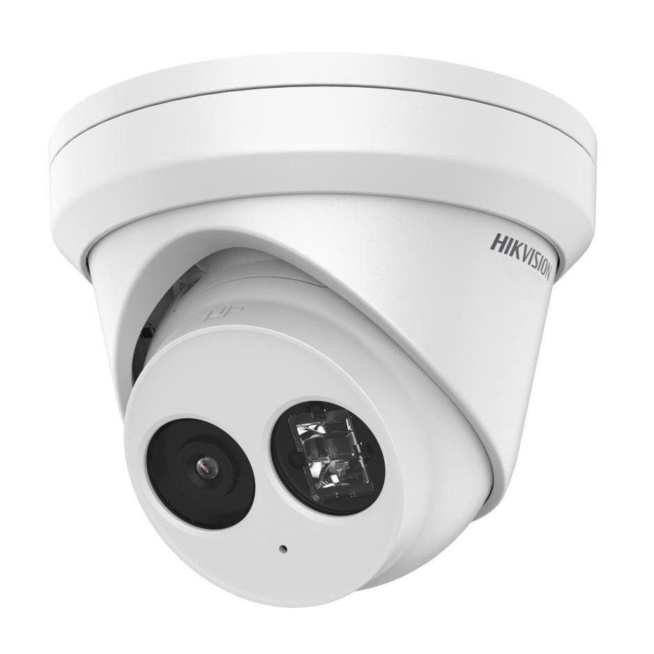 Câmara Dome IP 6MP 2.8mm AcuSense IP67 com microfone WDR120 IR30 Hikvision