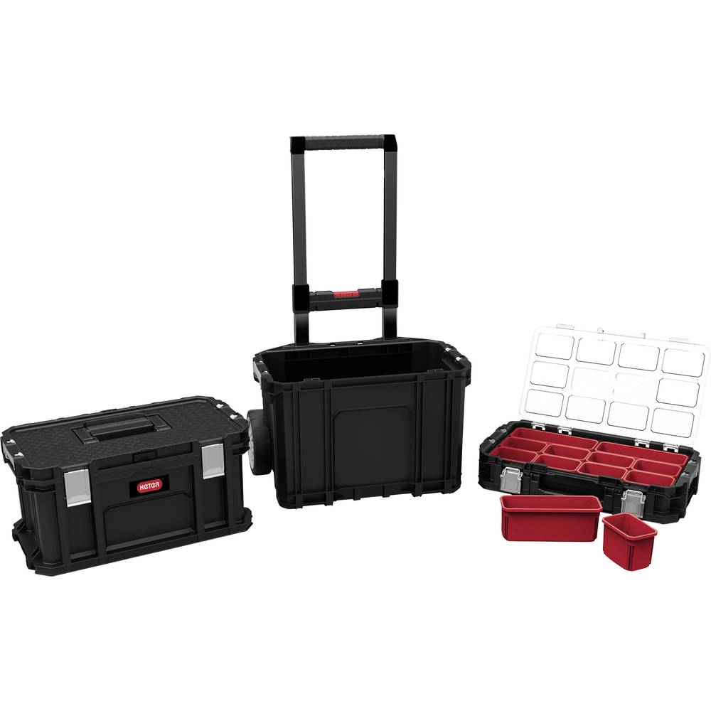 Conjunto de caixa de ferramentas KETER 238273, preto