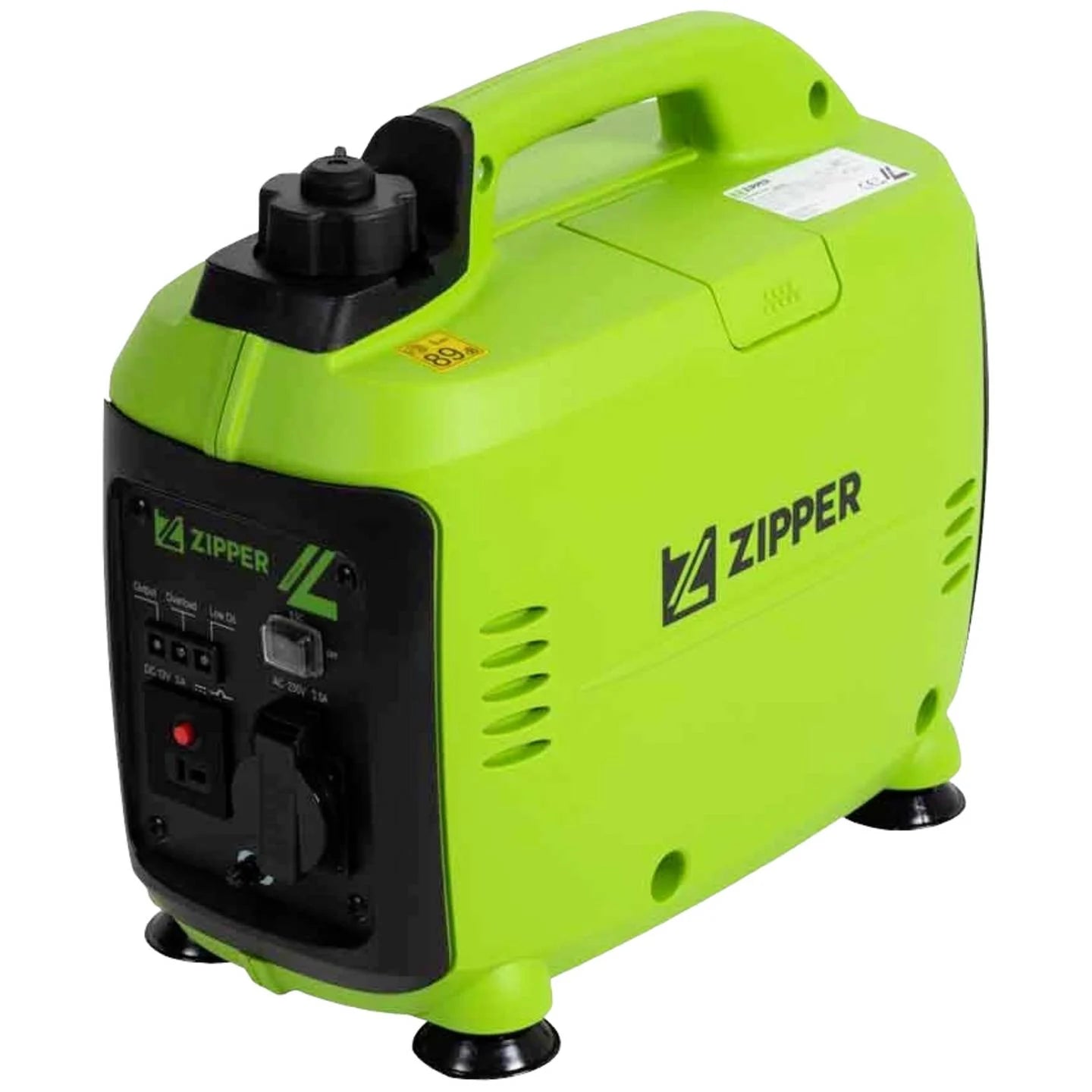 Gerador inversor Zipper ZI-STE1000INV de quatro tempos, 230 V, 9,9 kg, 1000 W