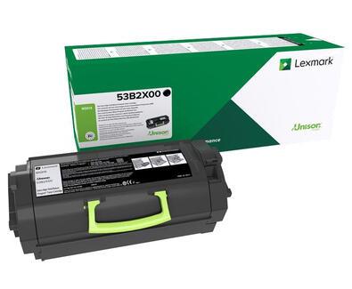 Lexmark Toner 53B2X00 / 53B2X00 preto XXL