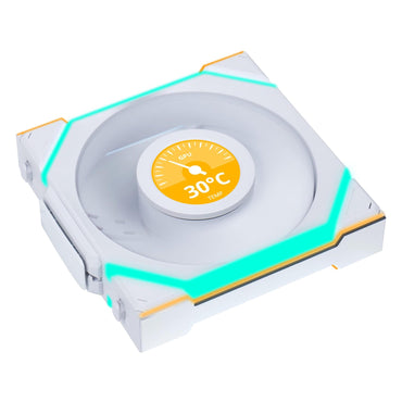 Ventoinha Lian Li Fan Uni Fan SL / 12SLLCD1W3W branco 3-Pack - imagem 2