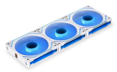 Ventoinha Lian Li Fan UNI FAN SL Infinity Sem fios 120mm ARGB PWM / 12SLIN1W3W branco