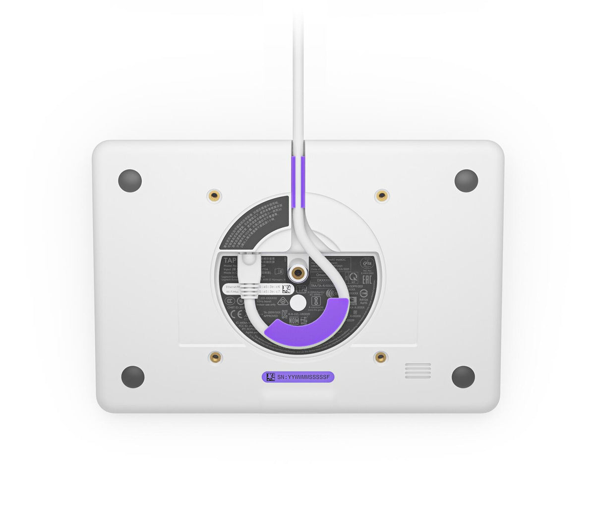 Sistema de Videoconferência Logitech Tap IP / 952-000088 branco - imagem 12