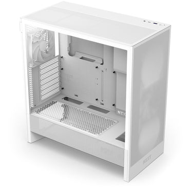 Caixa de Computador Nzxt H Série H5 Flow / CC-H52FW-01 branco - imagem 2