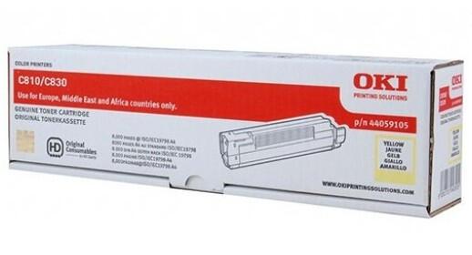 OKI Toner 44059105 amarelo Standard