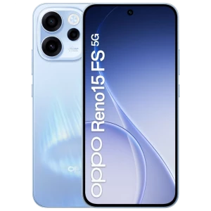Oppo Reno15 FS 5G 512GB Aurora Blue Full HD+ Display 8GB RAM Qualcomm Snapdragon 6 Gen 1