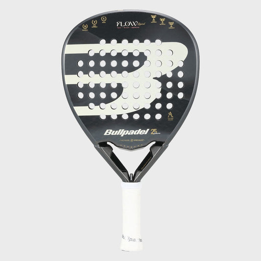 Raquete de Padel Bullpadel Flow Legend 2026 (Alejandra Salazar) — Branco e Preto