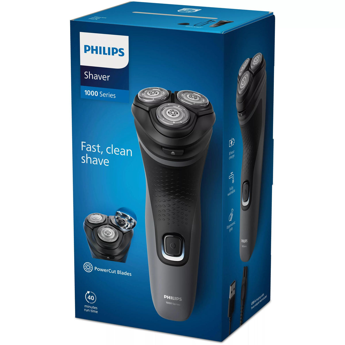 Máquina de Barbear Philips Série 1000 / S1142/00 preto, cinzento - imagem 7