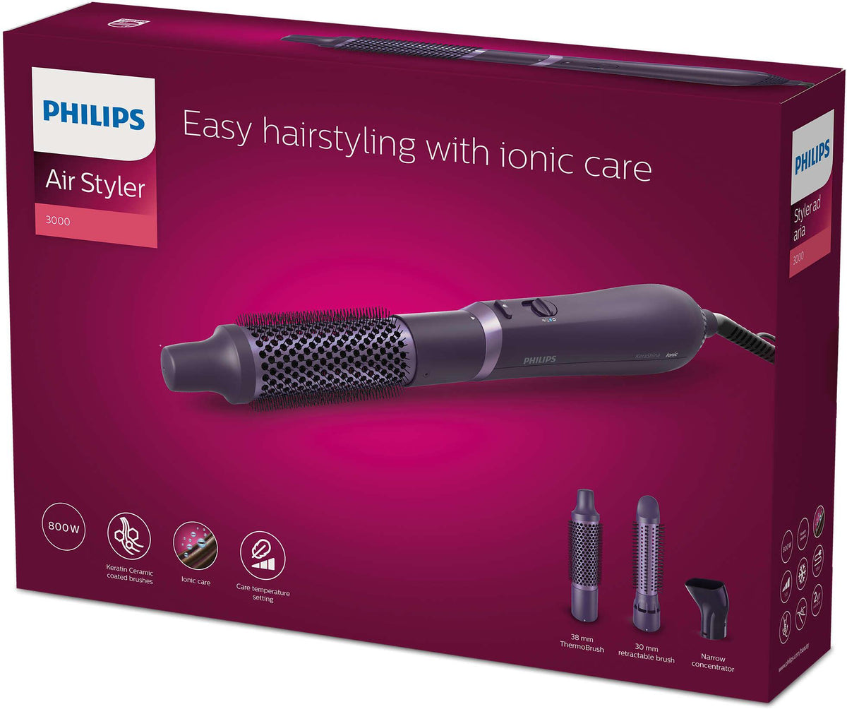 Secador de Cabelo Philips BHA305/00 Violet - imagem 15