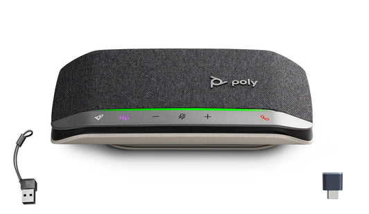 Sistema de Videoconferência Poly Hands-free system Sync 20+M MS / B95VLAA#AC3 preto - imagem 2