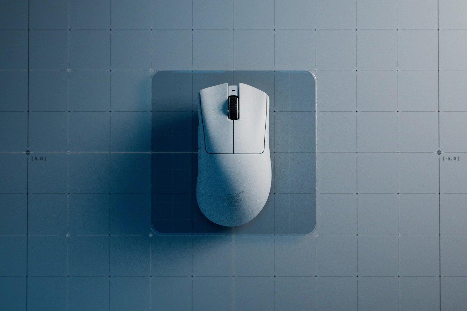 Rato Razer DeathAdder V3 Pro / RZ01-04630200-R3G1 branco
