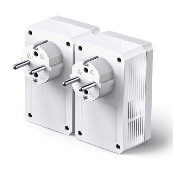 Adaptador de Rede TP-Link Powerline station TL-PA4010P Kit / TL-PA4010P KIT branco Multipack - imagem 6