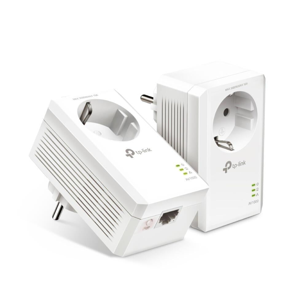 Adaptador de Rede TP-Link Powerline station TL-PA7017P Kit / TL-PA7017P KIT branco Multipack - imagem 4