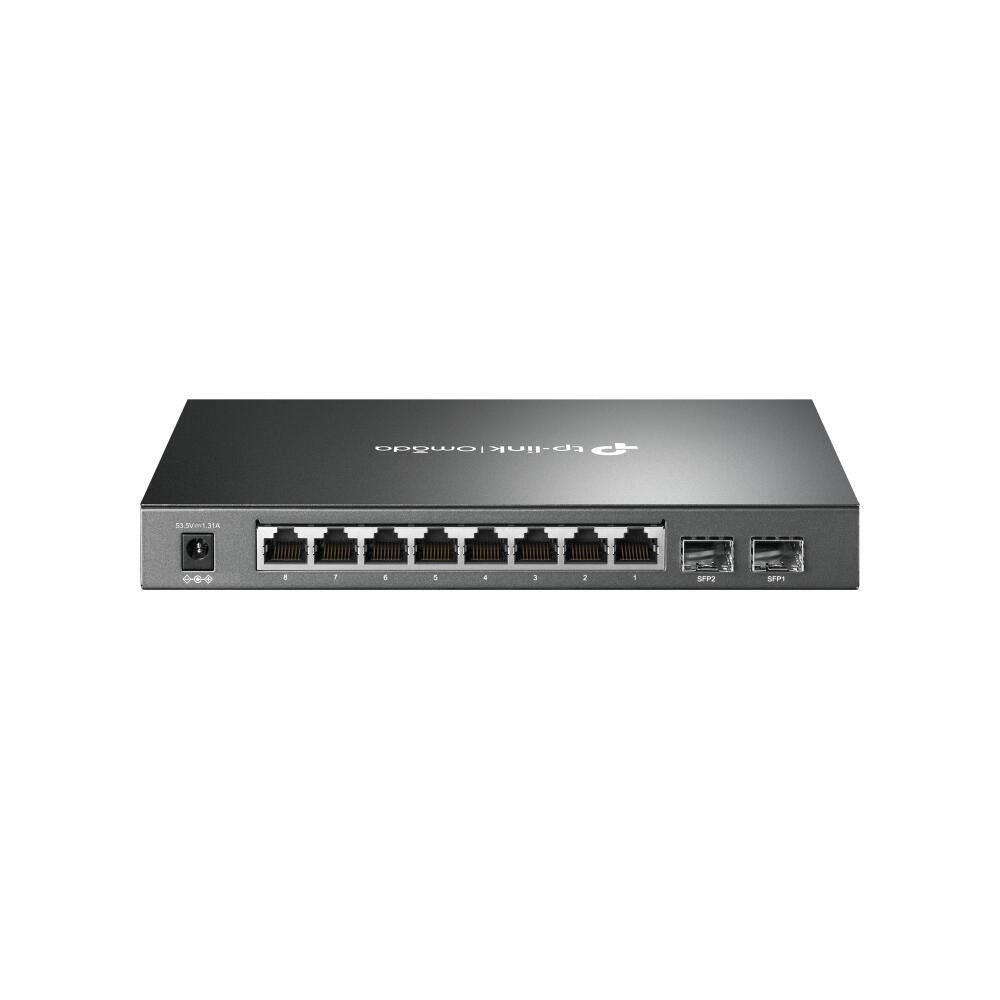Switch de Rede TP-Link TL-SG2210P V3 / TL-SG2210P V3 preto - imagem 4