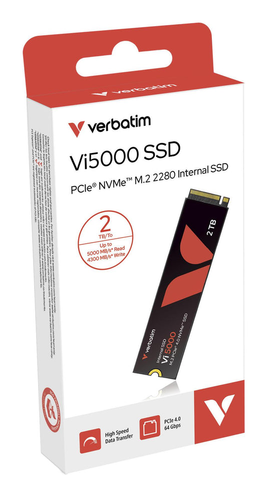 Disco SSD Verbatim M.2 Vi5000 2TB / 31827 preto