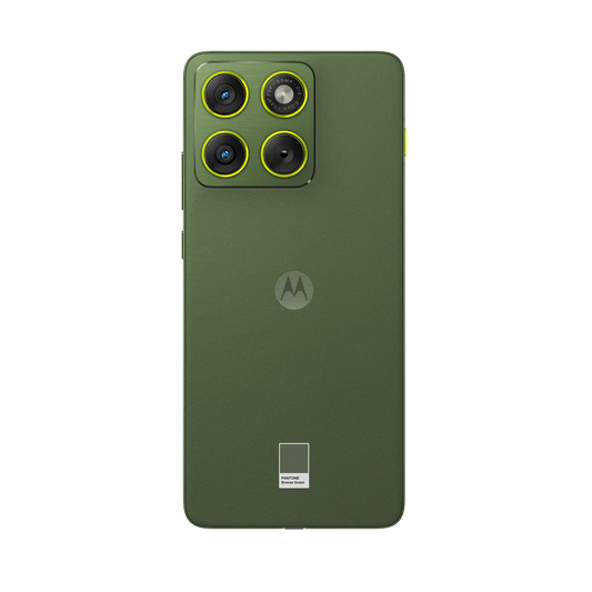 Motorola Edge 70 — Pantone Bronze Green