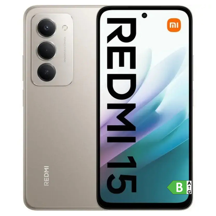 Xiaomi Redmi 15 6GB/128GB Dual Sim Cinzento Titânio