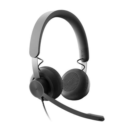 Auscultadores Logitech circum-aurais Zone Com fios