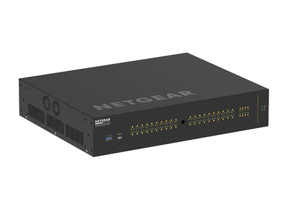Switch de Rede Netgear AV Line M4250-40G8XF-POE++ / GSM4248UX-100EUS preto - imagem 3