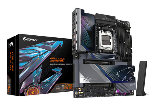 Placa-mãe Gigabyte X870E AORUS MASTER X3D - ATX