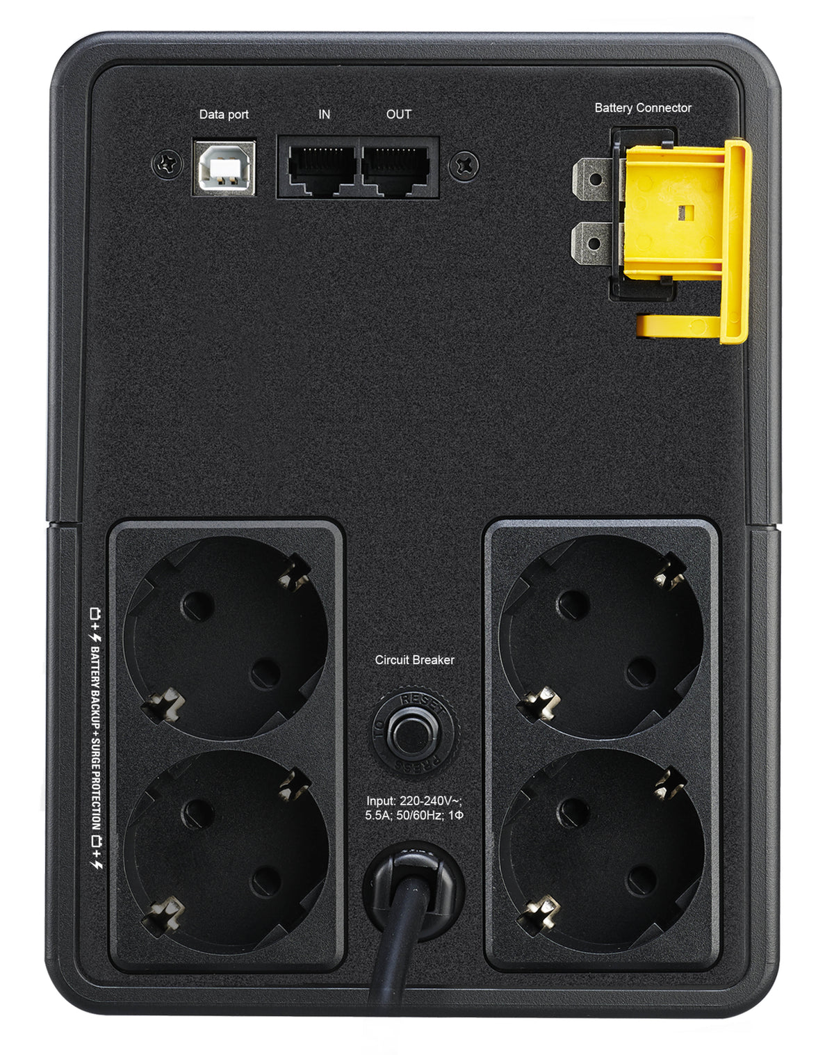 UPS APC Back 1200VA/650W 4 tom Schuko USB A+C - imagem 4