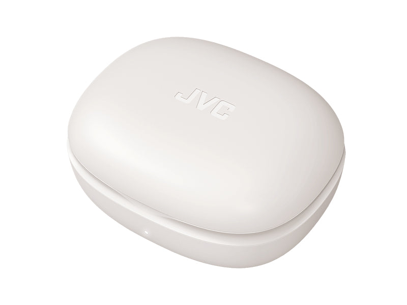 Auscultadores Bluetooth JVC HA-EC25T com caixa de acusação/ Autonomia 7.5h/ Branco