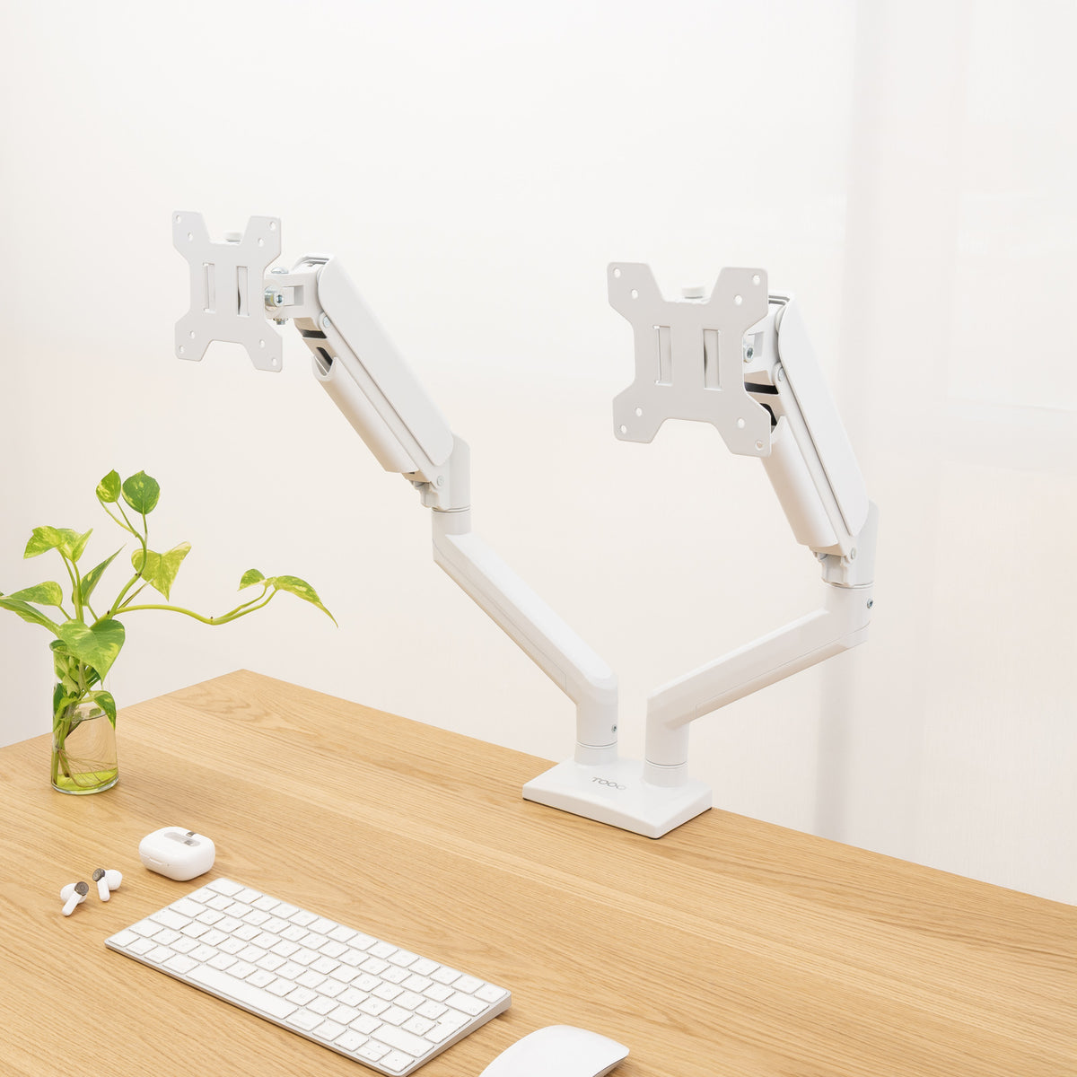 Suporte de Monitor Tooq mesa DB1434TNR-W 2 brazo 13-34 Branco - imagem 4