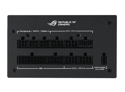 Fonte de Alimentação ASUS ROG Strix 1200W Aura Ed. / 90YE00P0-B0NA00 preto - imagem 3
