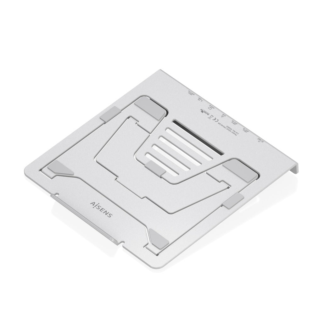Suporte de secretária - Aisens USB Tipo C Docking ASUC-7P045-GR/ 1xUSB/ 1xUSB Tipo-C/ 1xHDMI/ 1xRJ45/ 1xLector de Cartão / 1xUSB Tipo-C PD