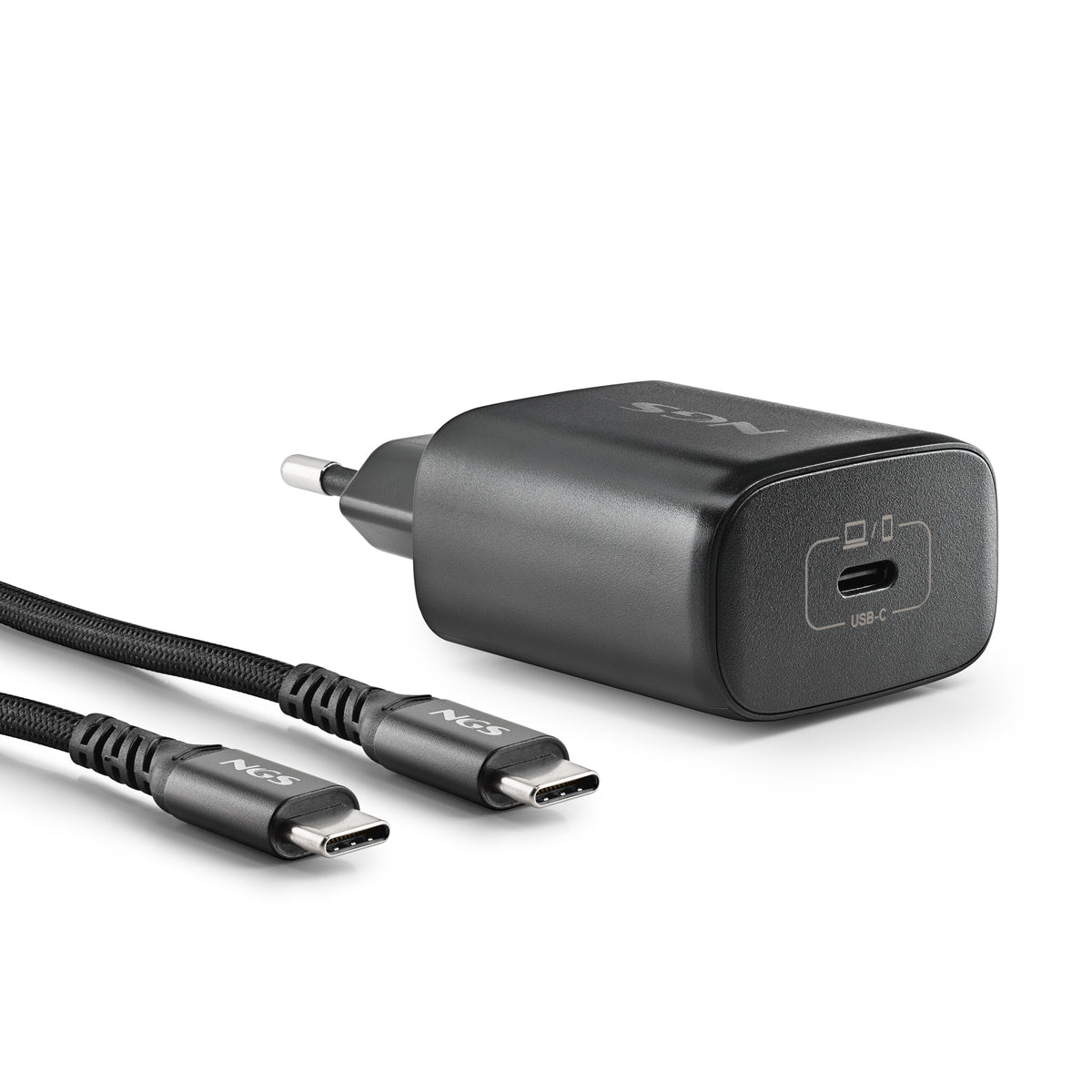 Carregador para Portátil NGS GAN ULTRARAP 45W USB-C com CABL - imagem 7