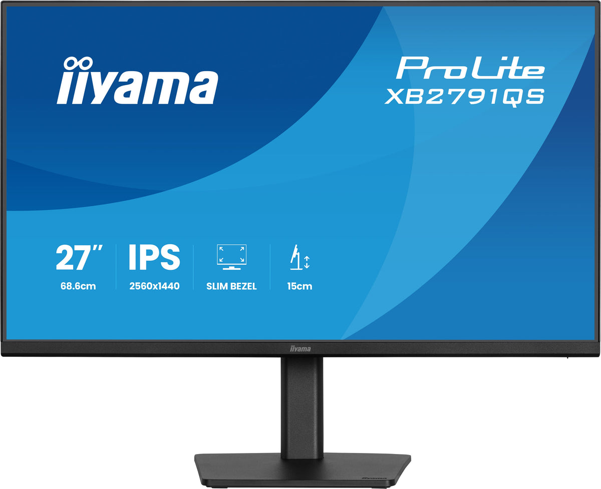 Monitor iiyama ProLite XB2791QS / XB2791QS-B1 preto - imagem 3