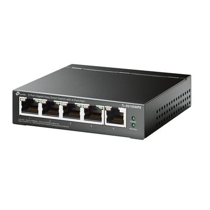 Switch de Rede TP-Link TL-SG105MPE 5xGbE (4PoE+) Metal