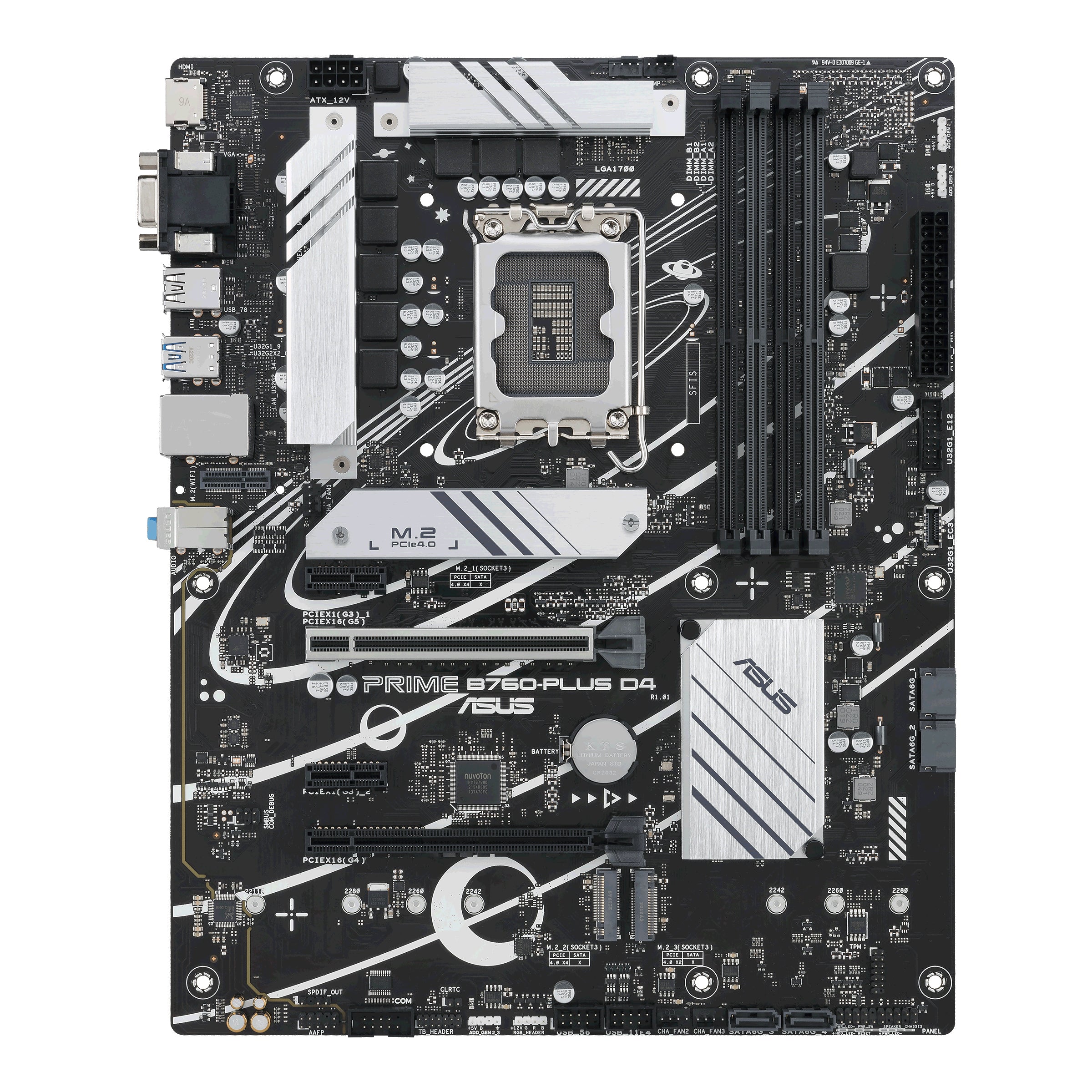 ASUS Placa Base PRIME B760-PLUS D4 ATX 1700