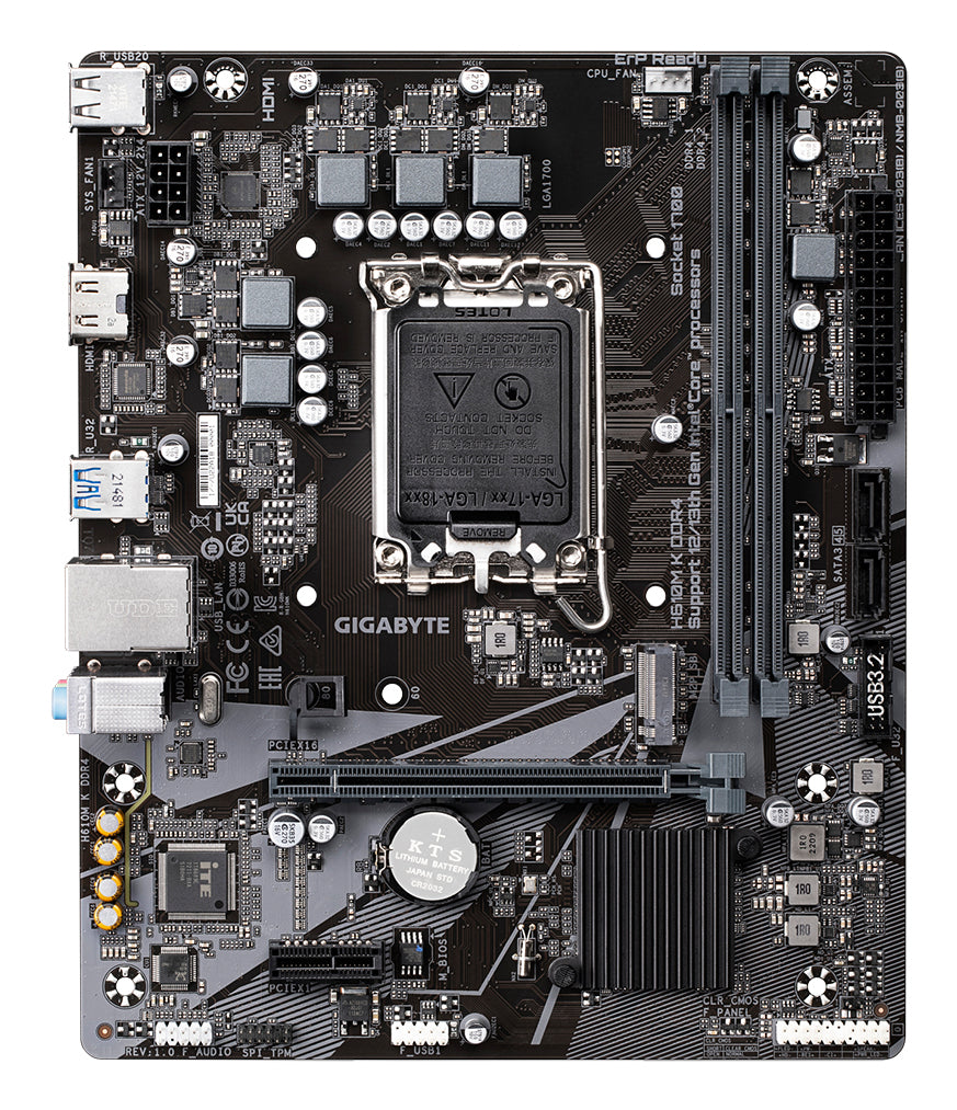 Gigabyte Placa Base H610M K DDR4 mATX 1700 - imagem 6