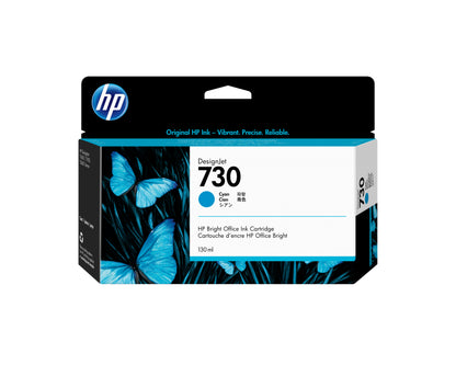 HP Ink 730 / P2V62A Cyan Standard