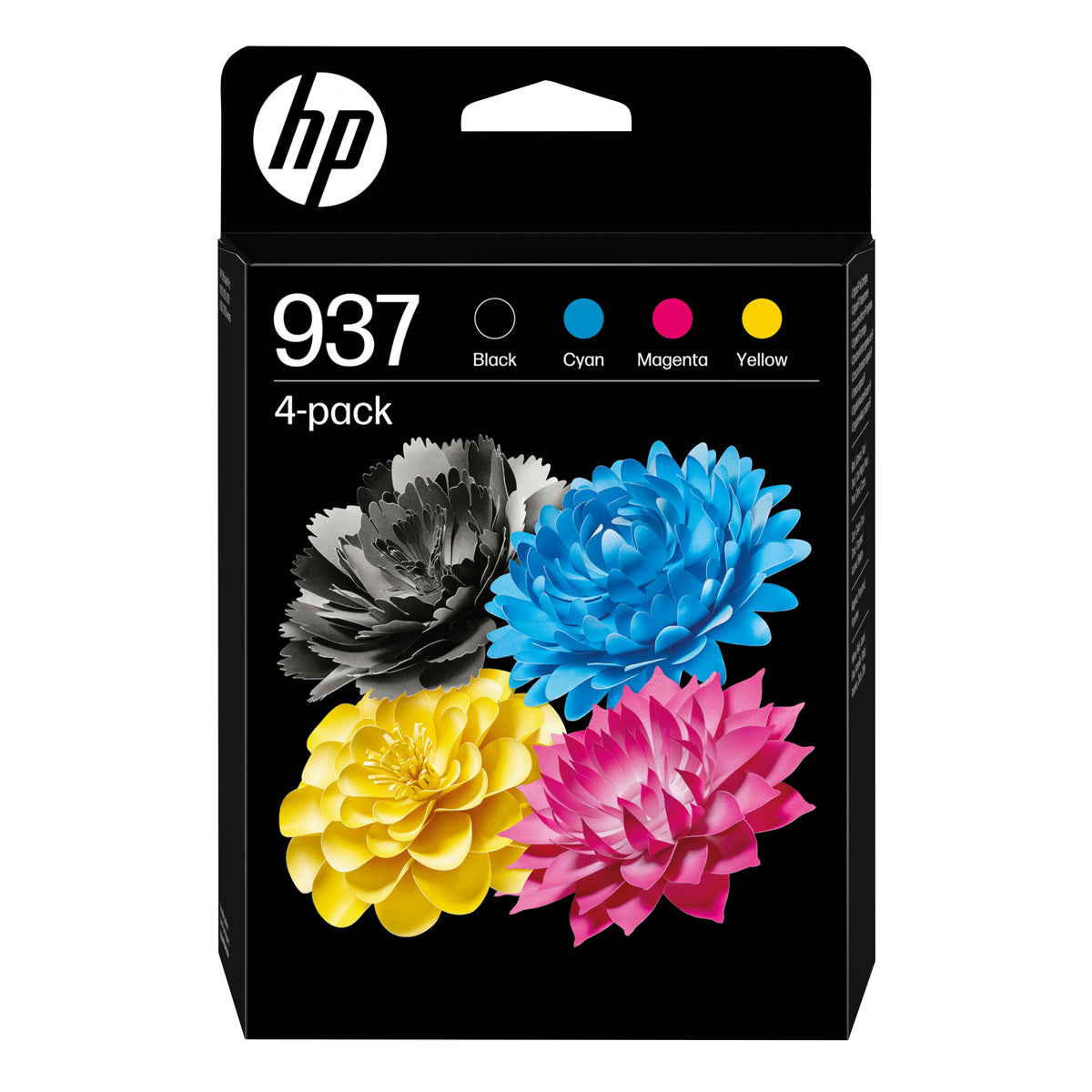 HP Ink 937 / 6C400NE BK,C,M,e