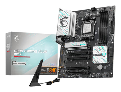 MSI Placa Base B840 de jogos PLUS WIFI DDR5 ATX AM5 - imagem 4