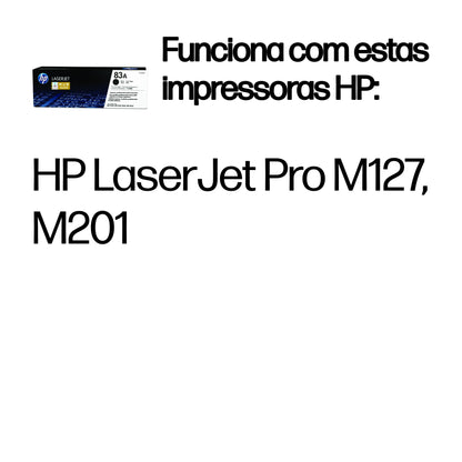 HP toner CF283A Preto - imagem 3