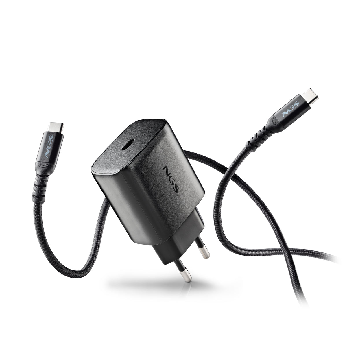 NGS Carregador GAN ULTRARAP 45W USB-C com CABL