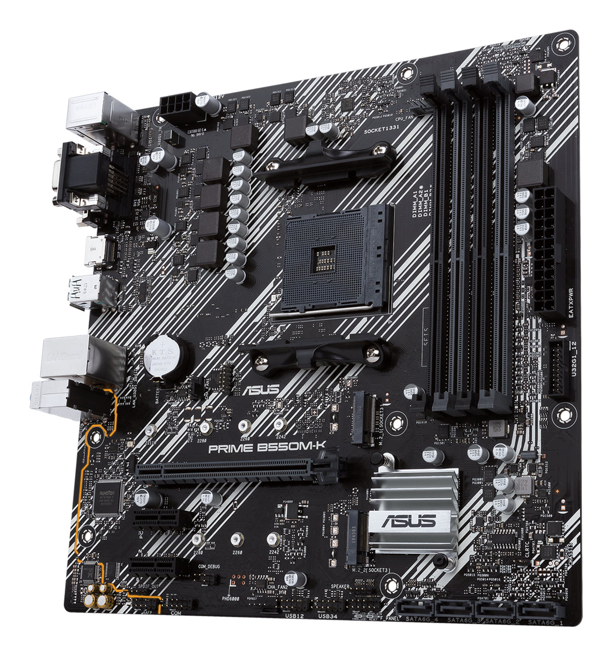 ASUS Placa Base PRIME B550M-K mATX AM4 - imagem 8