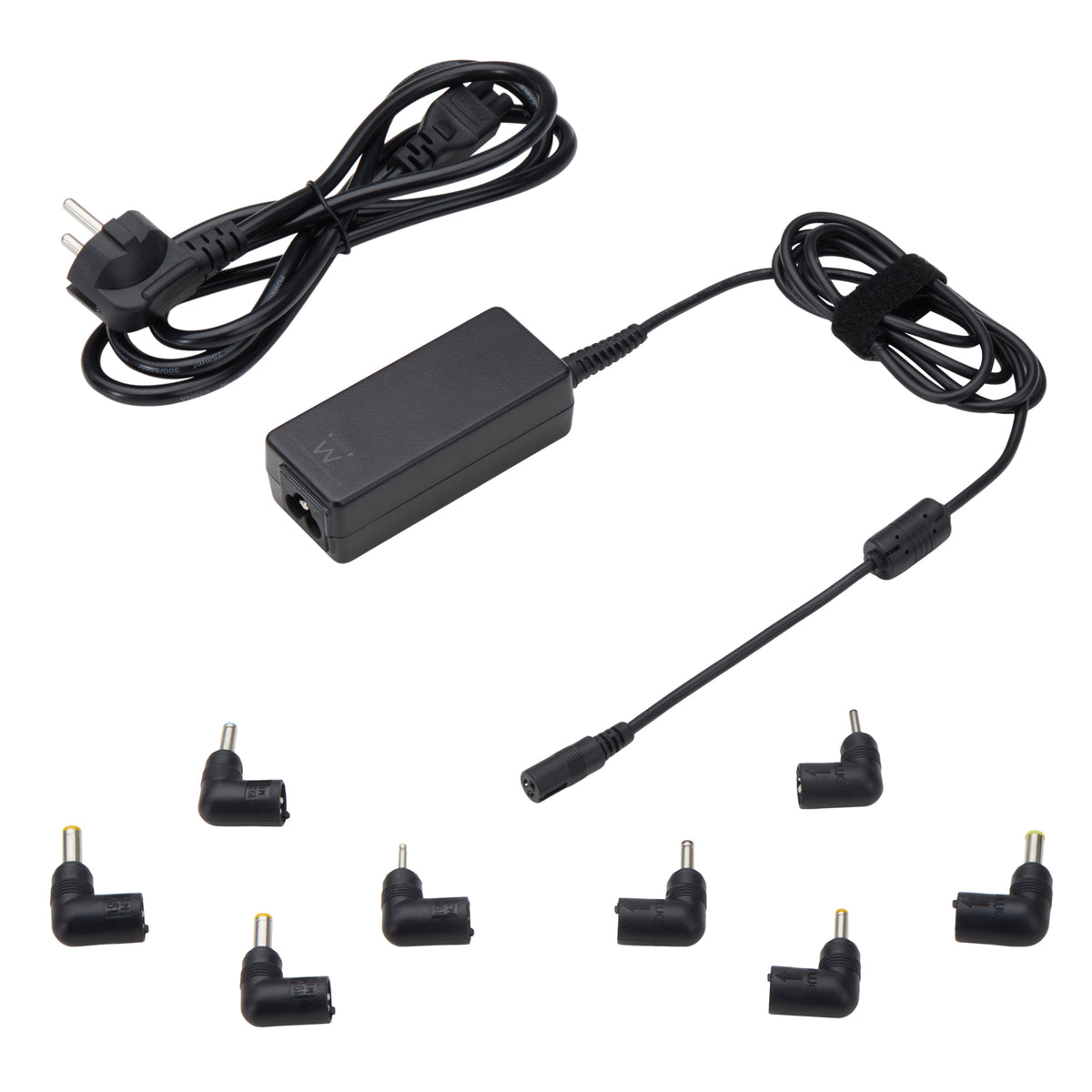 Carregador para Portátil Ewent Autom Univer. Notebook 45W 8 Puntas
