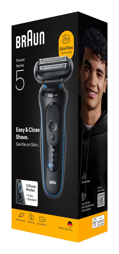 Máquina de Barbear Braun Série 5 52-B1000s / 52-B1000S preto - imagem 3
