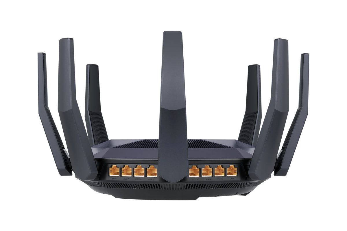 Router sem fios Asus RT-AX89X/ WiFi 6/ 6000Mbps/ 2.4GHz 5GHz/ 8 Antenas/ WiFi 802.11ax/ac/n/a/ - n/b/g